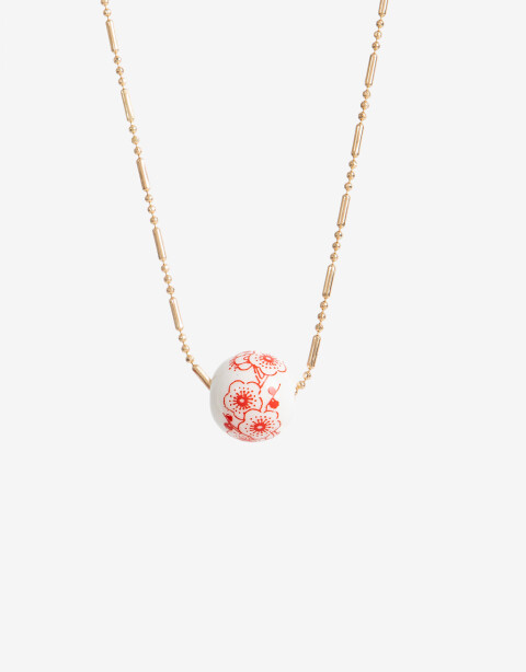 Cadena Corta con Dije Con Dijes Collar Con Dije Oriental - Dorado