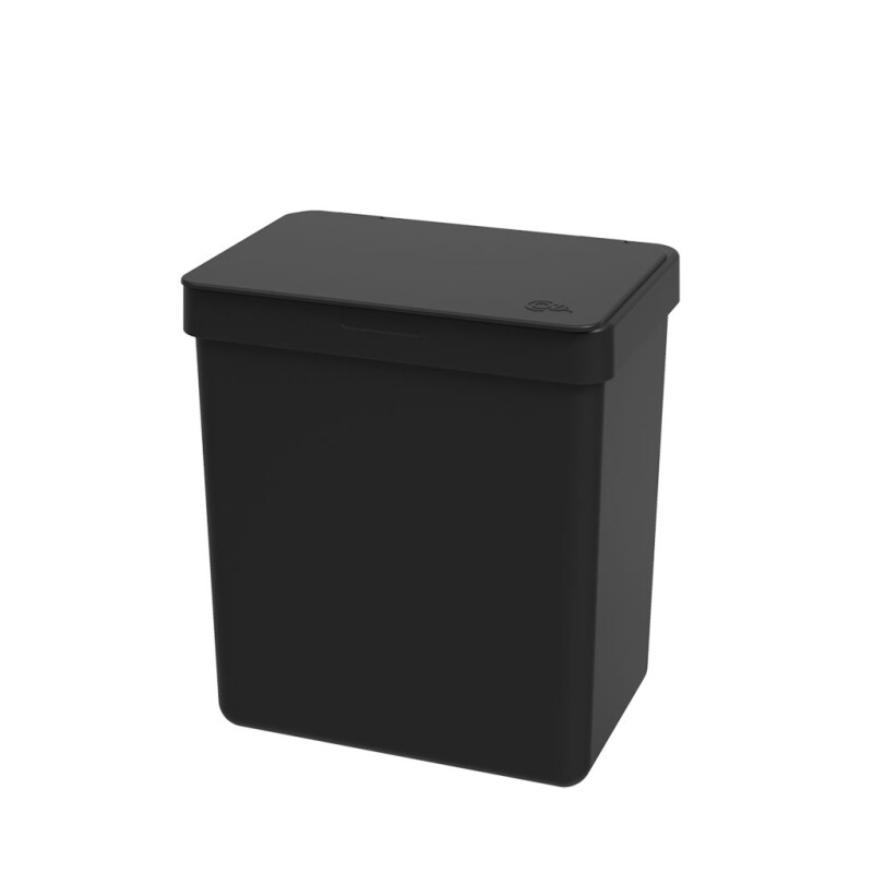 PAPELERA MESA PLASTICO SINGLE 2.5L NEGRO COZA PAPELERA MESA PLASTICO SINGLE 2.5L NEGRO COZA