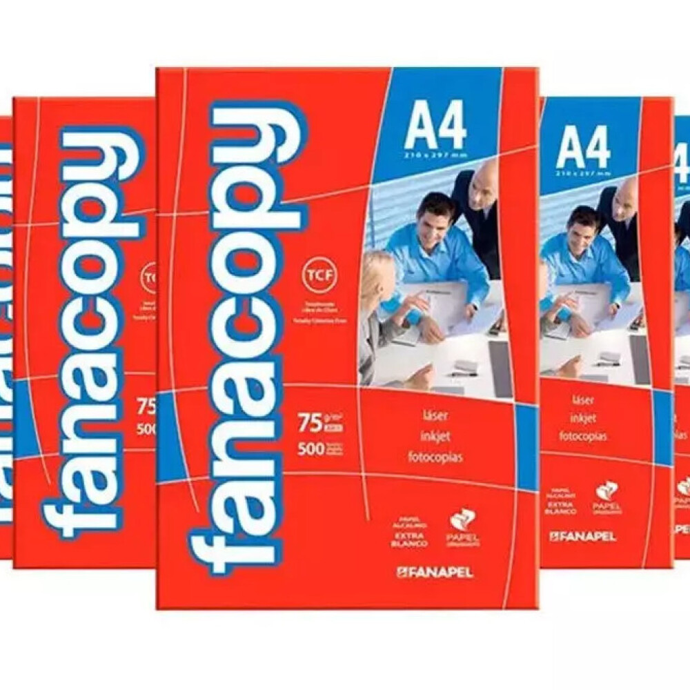 Papel Fotocopia A4 Fanacopy 500H. #Papel Fotocopia A4 Fanacopy 500H.
