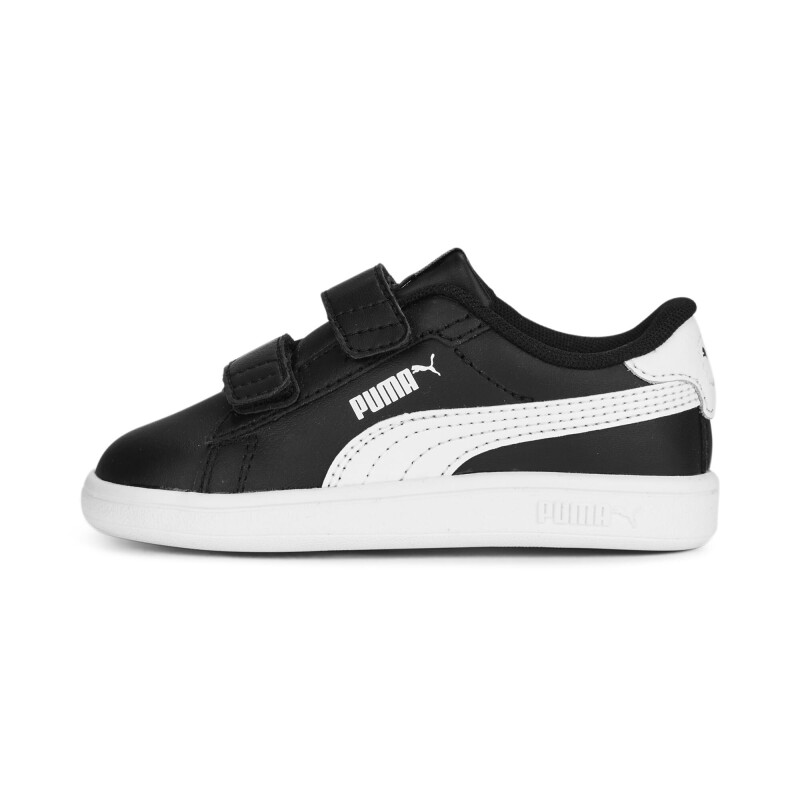 Championes Puma Smash 3.0 de Niños - 392034 03 Negro-blanco