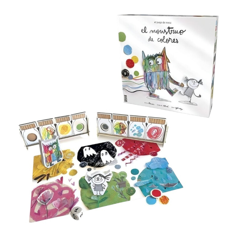 Juego El Monstruo de Colores Devir Juego El Monstruo de Colores Devir