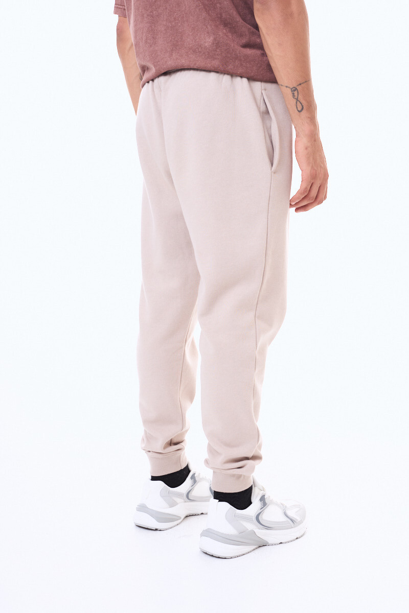 Pantalon de felpa Porto Beige