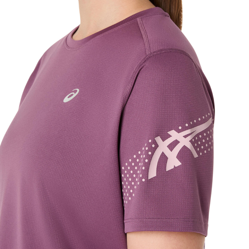 Polo Running Icon SS Top Mujer Velvet Purple