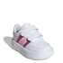 Championes de Niños Adidas Breaknet 2.0 Blanco - Fucsia - Rosa