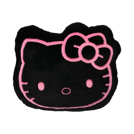 Almohadón Hello Kitty negro