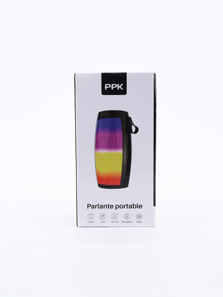 PARLANTE PORTABLE NEGRO