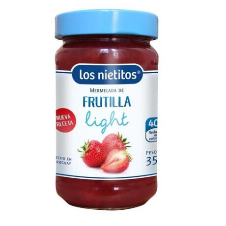 MERMELADA LOS NIETITOS LIGHT 350G FRUTILLA MERMELADA LOS NIETITOS LIGHT 350G FRUTILLA