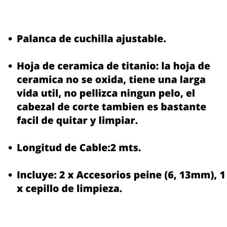 Cortapelo HTC CT-103 V01