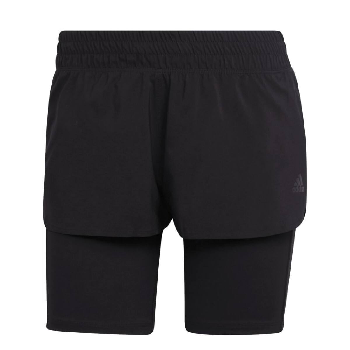 Short Adidas Run Icons 2IN1 - Negro 