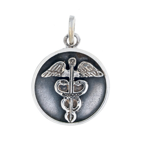 Colgante de plata 925, MEDICINA. Colgante de plata 925, MEDICINA.