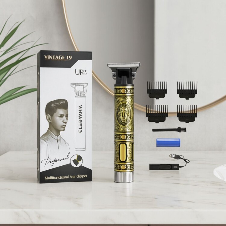 CORTA PELO VITAGE T9 DORADO