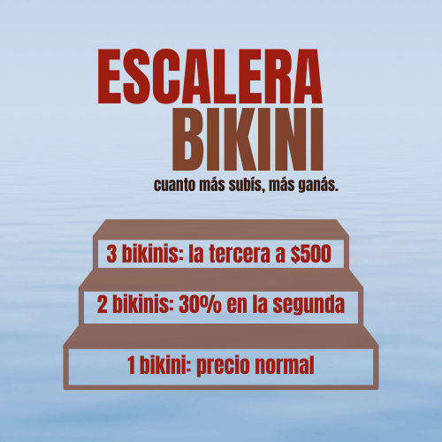 Escalera bikini!