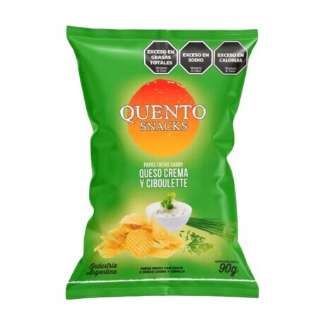 PAPAS QUENTO CREMA Y CIBOULETTE 90GRS (GRANDE) PAPAS QUENTO CREMA Y CIBOULETTE 90GRS (GRANDE)
