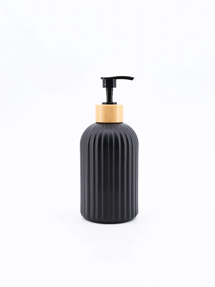 DISPENSADOR LISTRADO MATE - NEGRO 