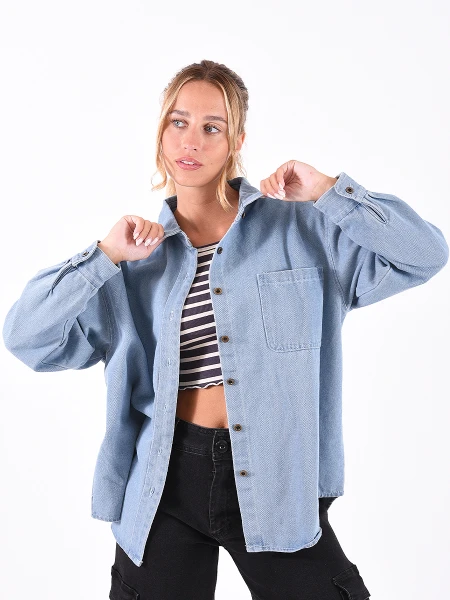 SOBRECAMISA MARINA CELESTE