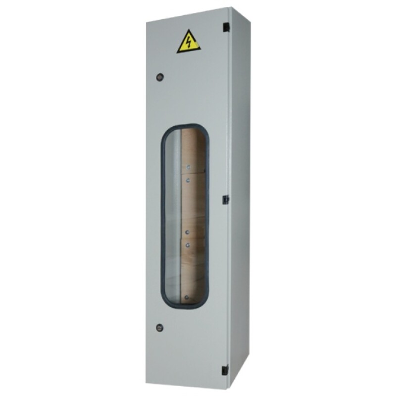 GABINETE METAL P/3 MEDIDORES MONOFASICO CORTE 100A RST+N+T GABINETE METAL P/3 MEDIDORES MONOFASICO CORTE 100A RST+N+T
