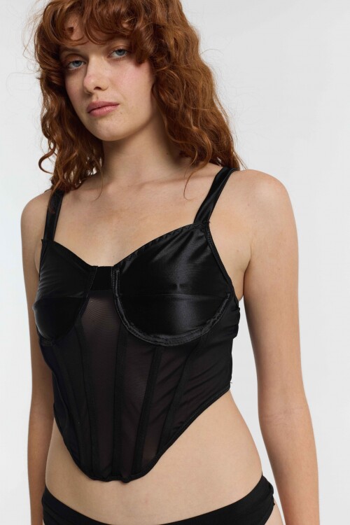 Corset Emily Negro