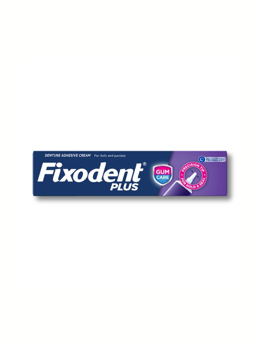 Fixodent adhesivo en crema para prótesis - Plus 57g 