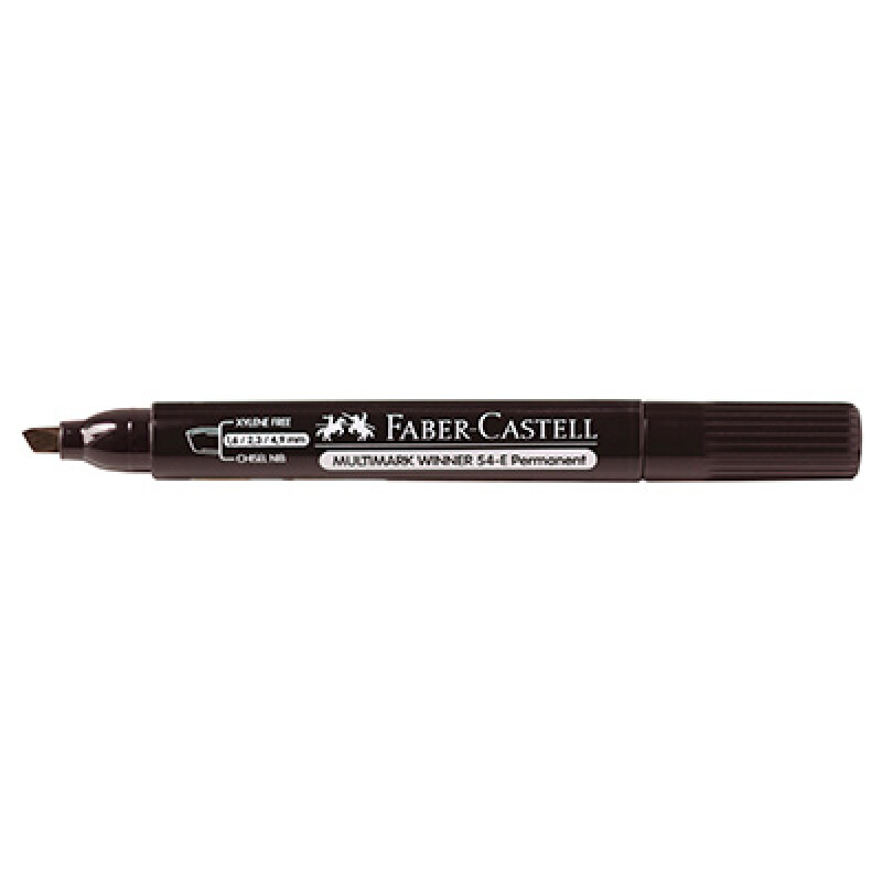 Marcador 54E Bisel Negro Faber-Castell MARCADOR 54E BISEL NEGRO FABER