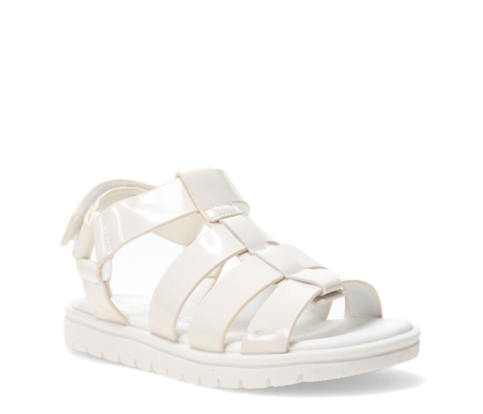 Sandalias de Niña MINI Miss Carol BANF franciscana Blanco