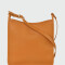 Longchamp -Cartera de cuero cruzada, Zipped Naranja