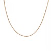 Cadena cordon oro, cola de topo-Oro bajo -Sin Piedra-CD8010 Sinpiedra