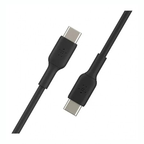 Cable BELKIN USB-C A USB-C Carga Rápida Longitud 1M - Black Cable BELKIN USB-C A USB-C Carga Rápida Longitud 1M - Black