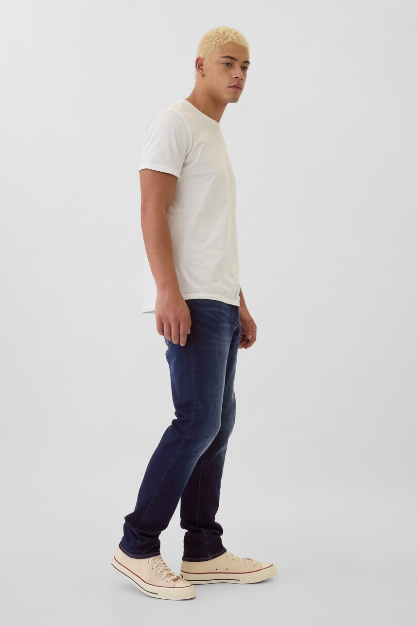 Jean Athletic Slim Hombre Dark Wash