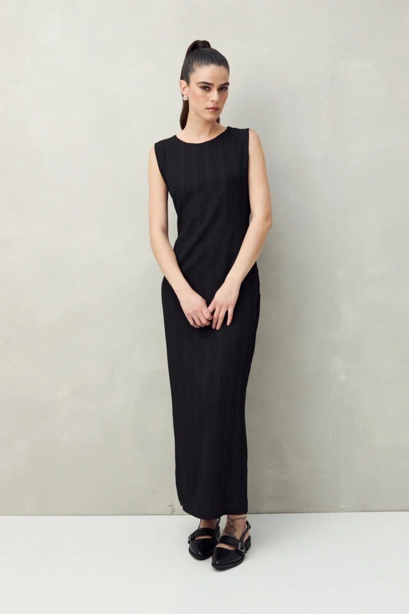 VESTIDO D.CASSIN JONAS - NEGRO 