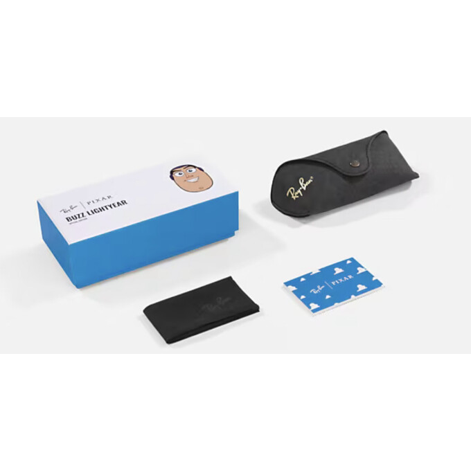 RayBan Junior Sol Negro y Verde Buzz Lightyear