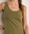 Musculosa Algodon Peinado Safari