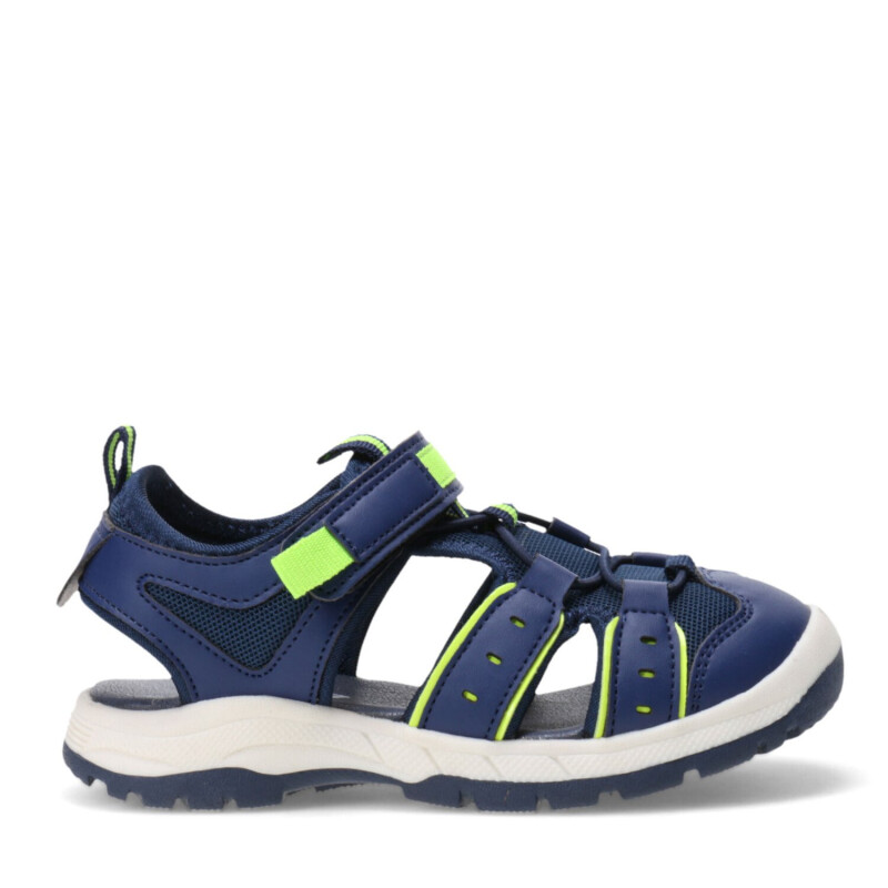 Sandalias Infantiles Croco Kids DEPI deportiva con puntera cerrada Azul Marino