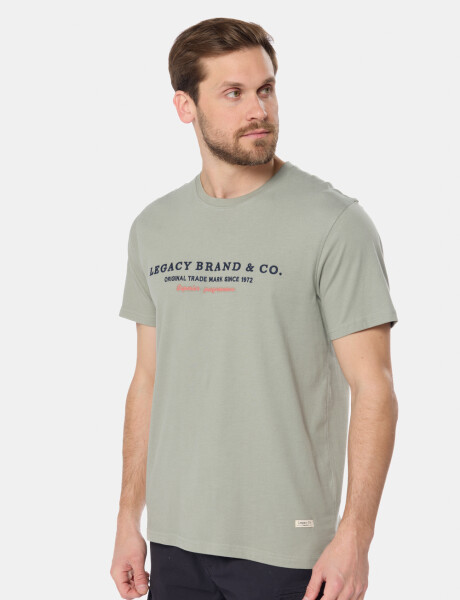 REMERA ESTAMPADA Verde