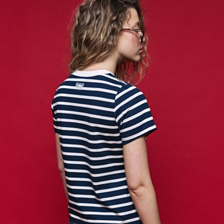 REMERA RENE Azul Marino