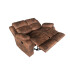 RECLINER SOFA L6611 2 CUERPOS MARRON RECLINER SOFA L6611 2 CUERPOS MARRON