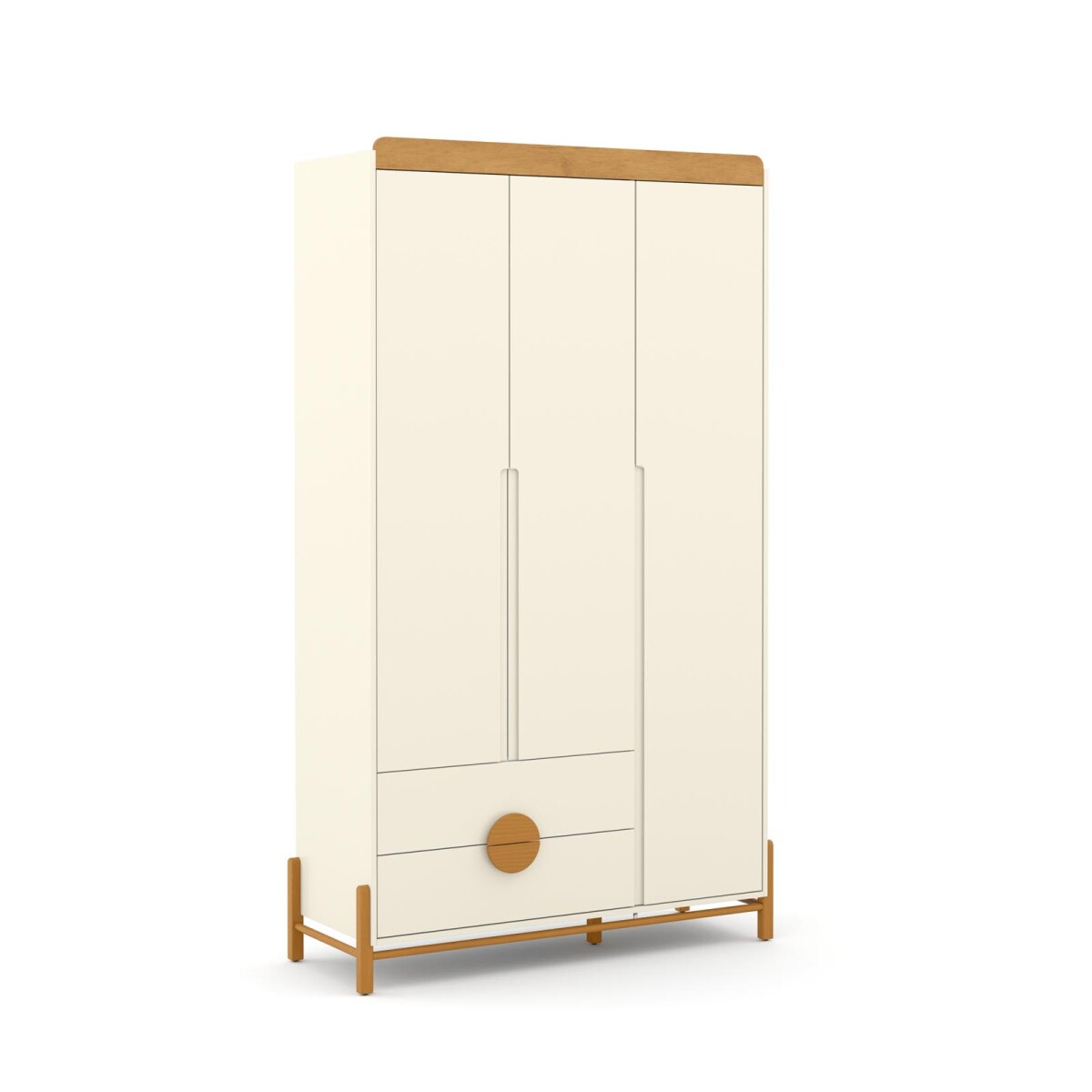 PLACARD TESS KIDS 20502 - 3 PUERTAS MDF BLANCO 20502 