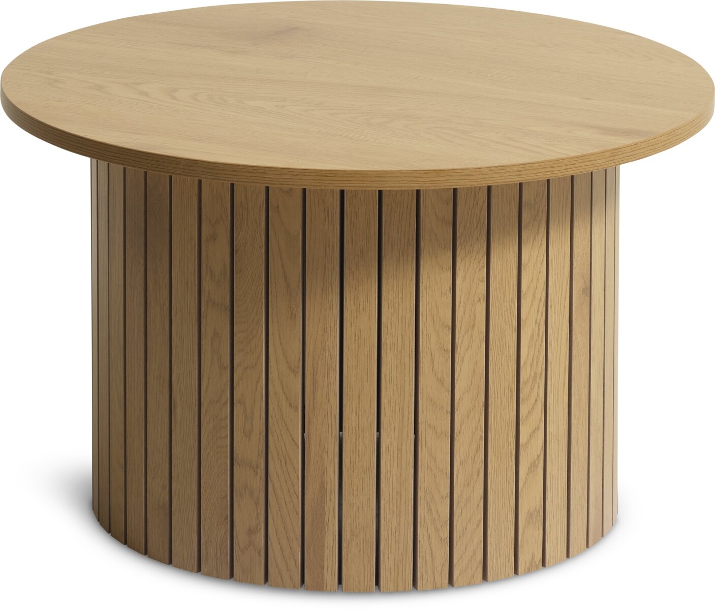 Mesa de centro SPODSBJERG Ø67 color roble 