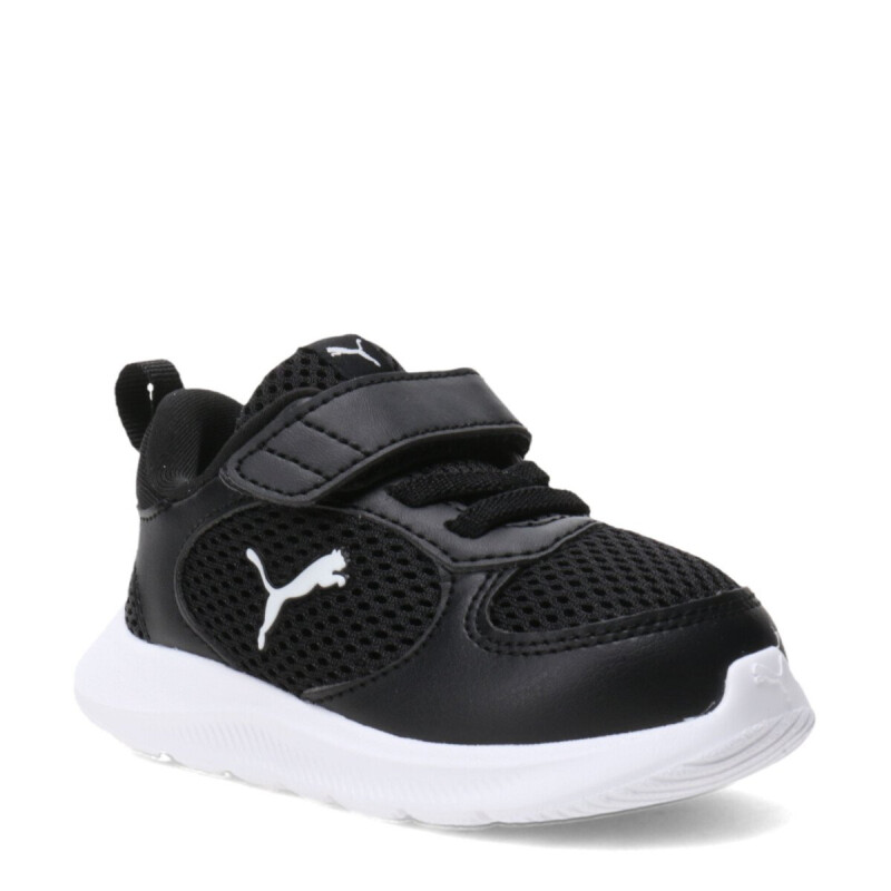 Championes Infantiles Puma Negro - Blanco