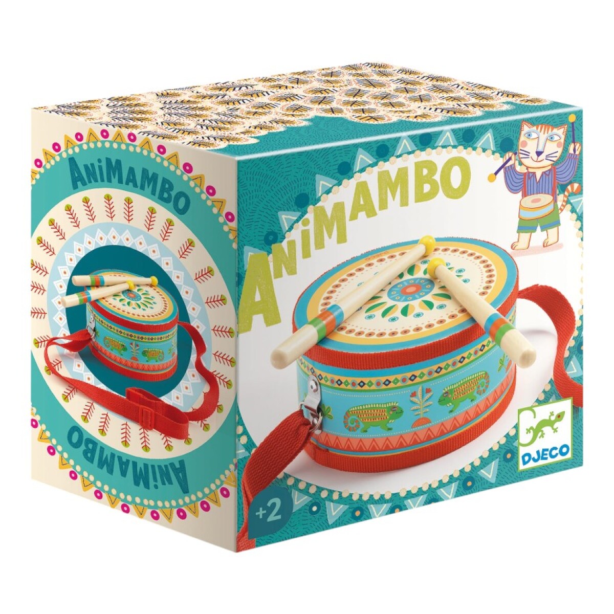 Tambor Infantil de Madera Animambo Djeco 