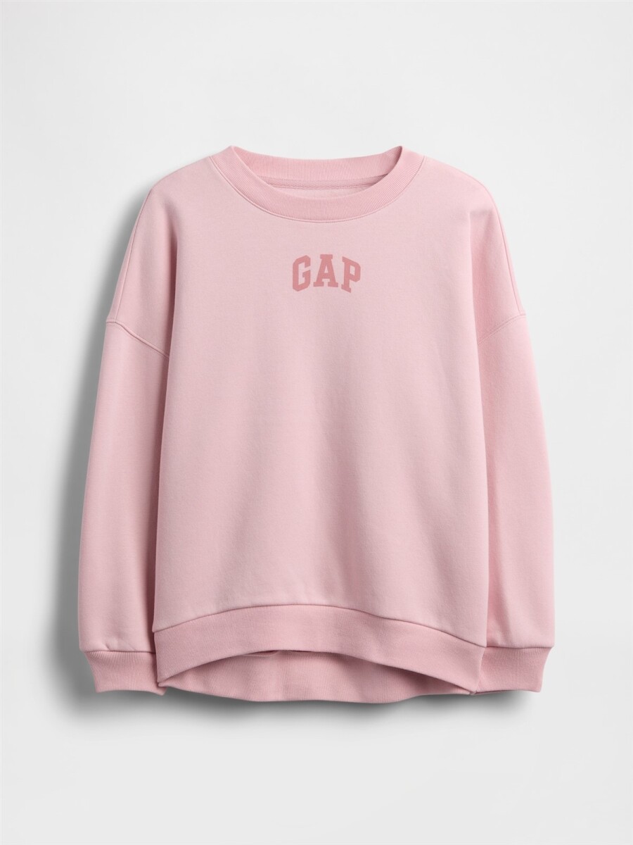 Buzo Logo Gap Niña - Pure Pink 