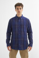 Camisa a cuadros AZUL MARINO