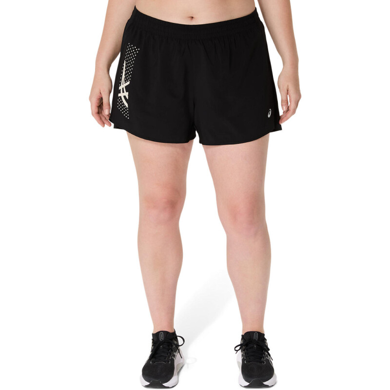 Short Running Asics Icon 4In Short Mujer Performance Black