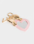 Llavero Metal Llavero Y Charm Multidijes Corazón - Dorado