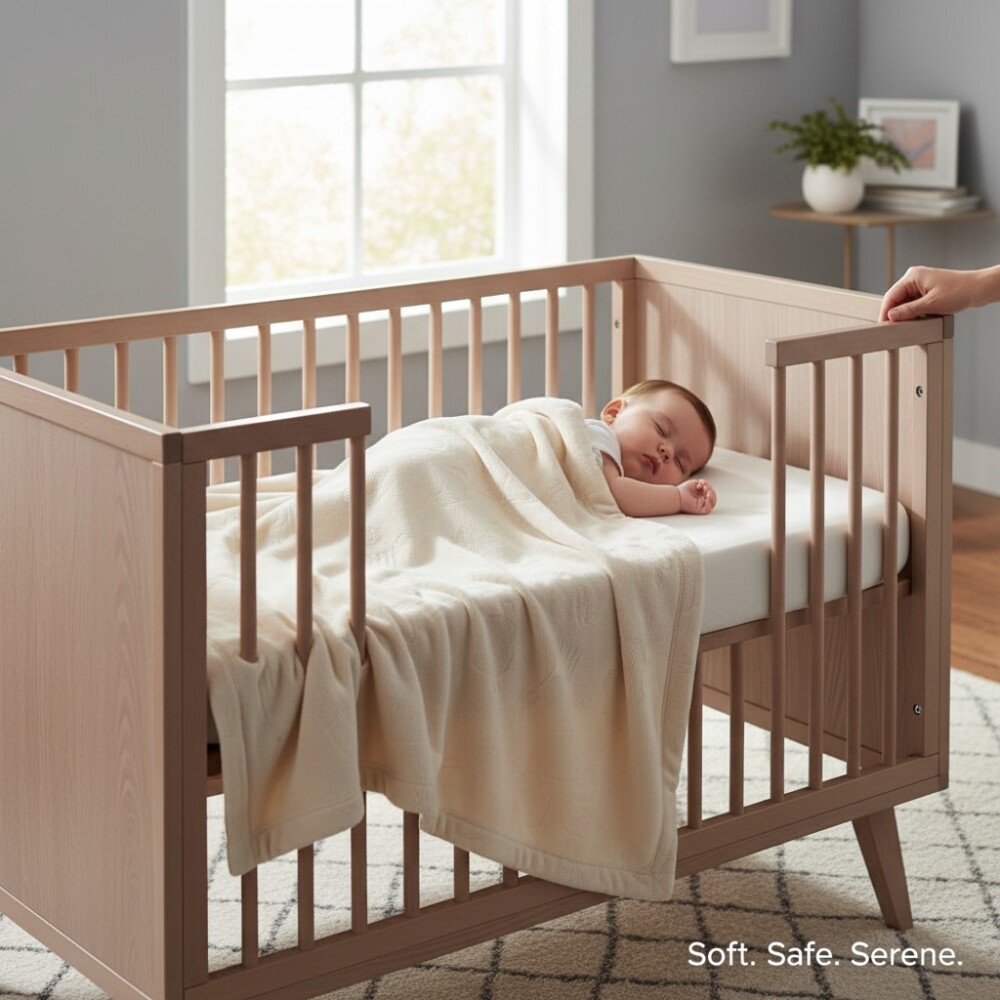 Mantas fleece ASH & Olive natural