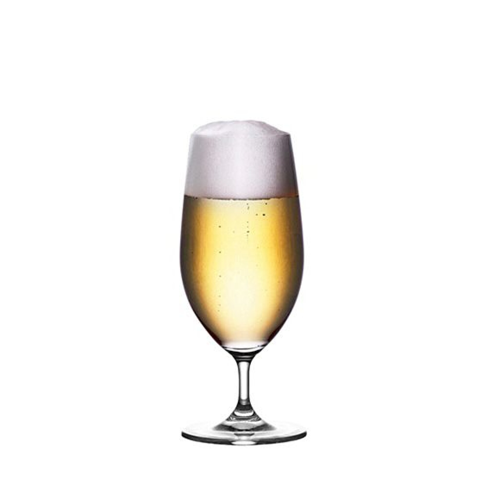Set 6 Copas Cristal Transparente Cerveza 390 Ml — Divino