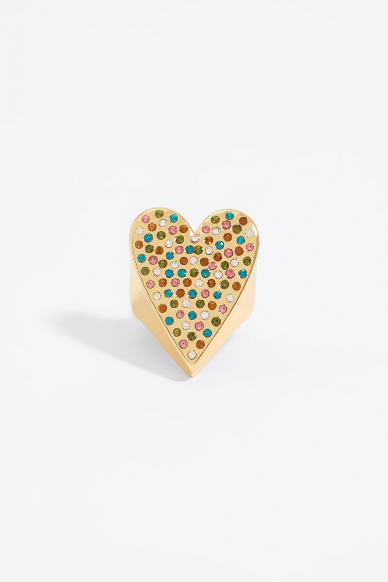 ANILLO CORAZÓN CRISTALES 