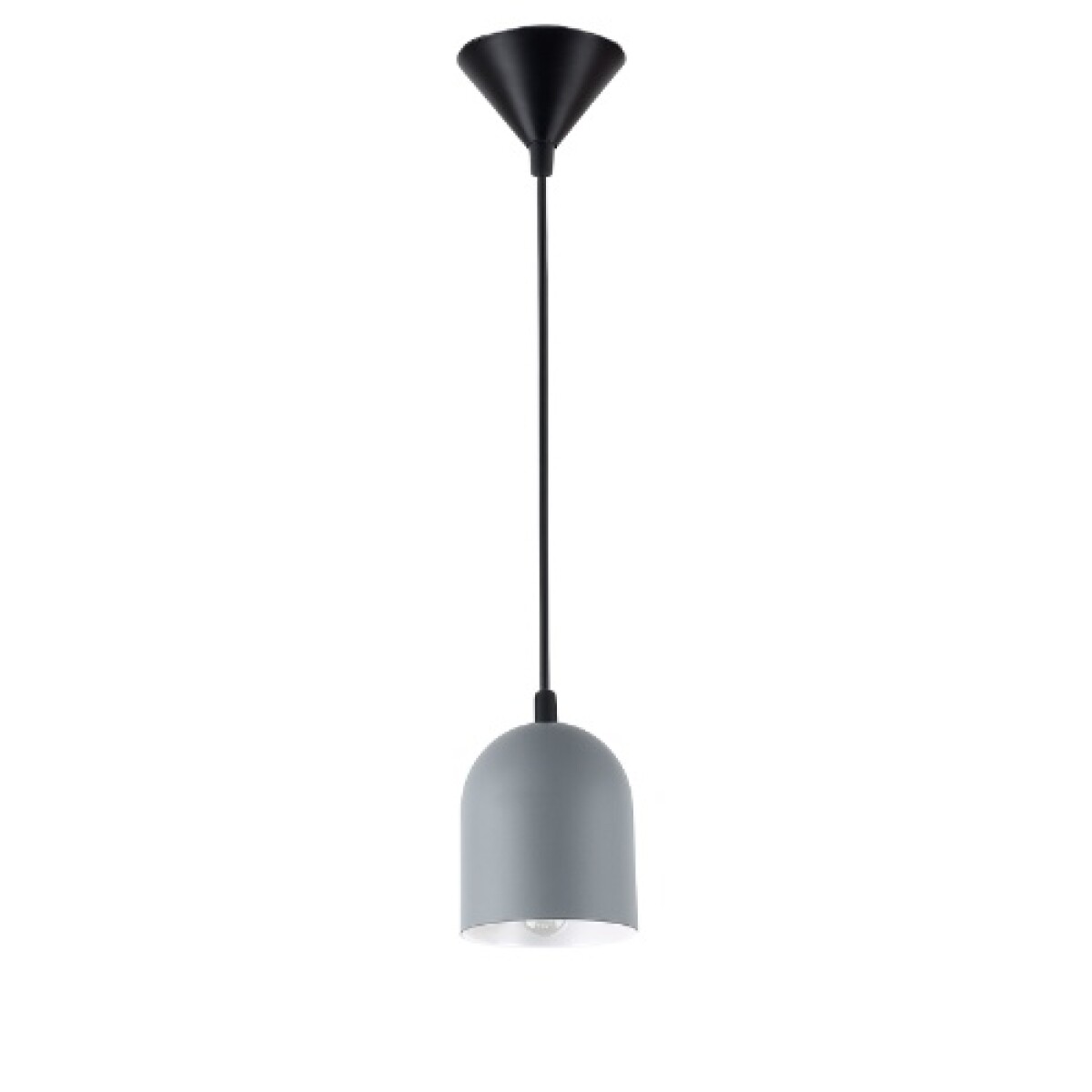 Luminaria Colgante Dalu Gris ø 10 cm 