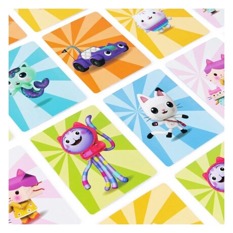 Juego de Mesa Gabbys Dollhouse 37977 Juego Pares 001