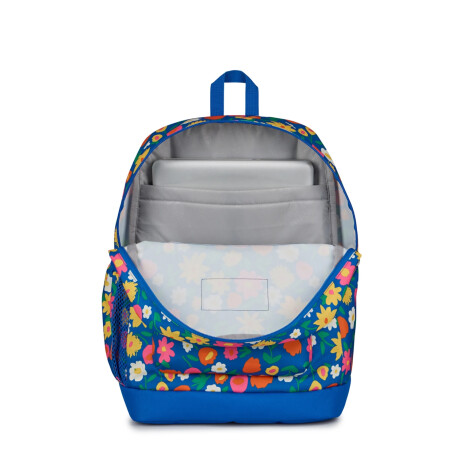 Mochila Escolar p/ Laptop Jansport Cross Town Plus Original Flower Market