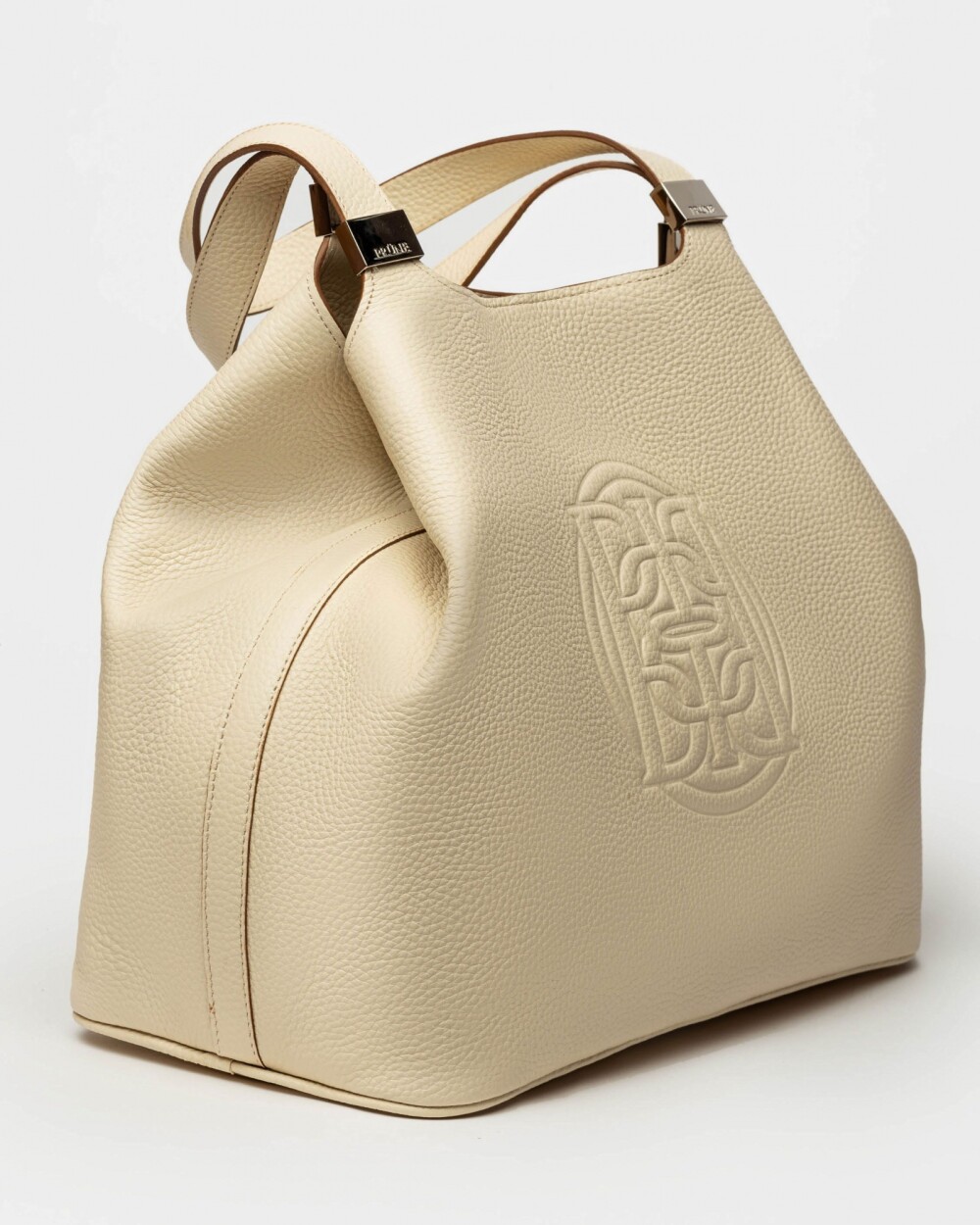 Bolso Eterial en cuero graneado Cotton
